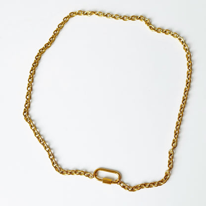 4,5mm auksuota grandinėlė "Rolo"