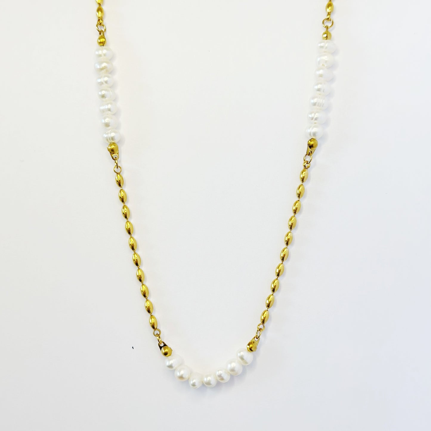 Koljė su tikrais perlais