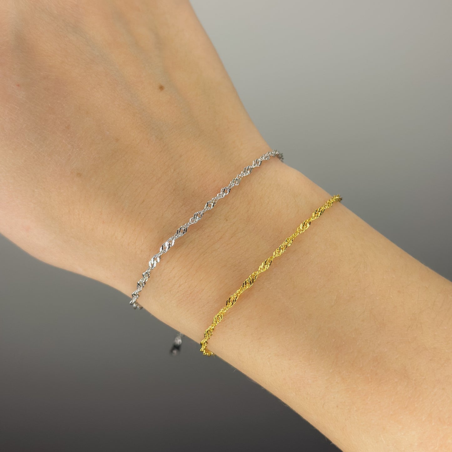 Sidabrinė apyrankė "Wave"