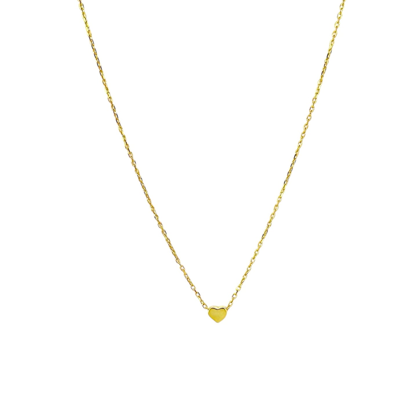 Sidabrinė širdutė su grandinėle