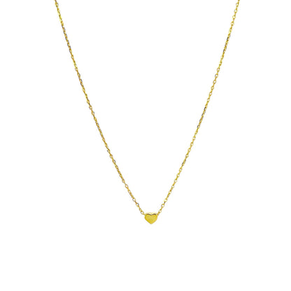 Sidabrinė širdutė su grandinėle