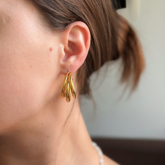 Auksuoti vinukai "Molten Line III"