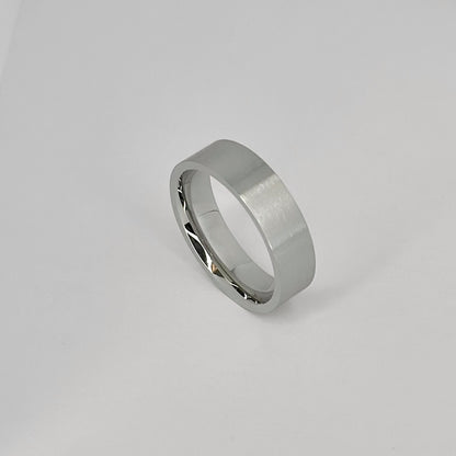 6 mm žiedas matiniu paviršiumi