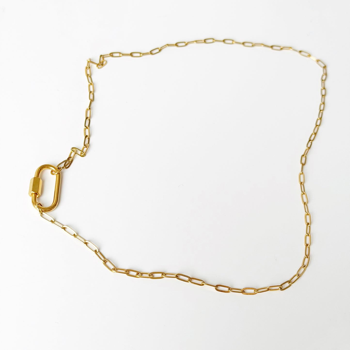 2,5mm pločio auksuota grandinėlė "Chain"