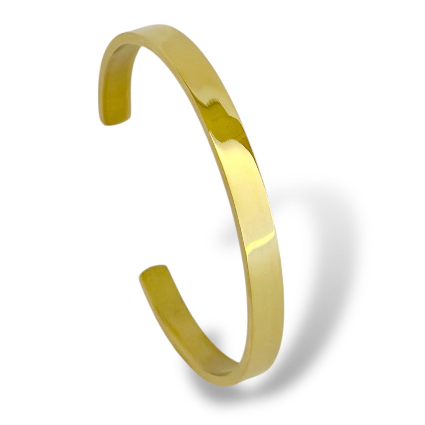 Hera – auksuota plieninė apyrankė (4 mm / 6 mm)