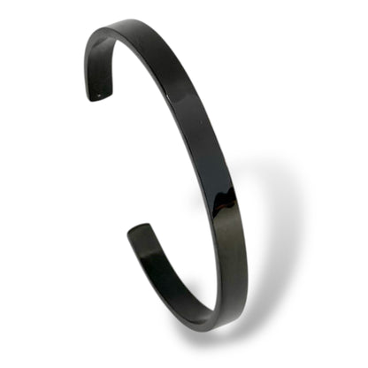 Apyrankė su juodu Black Gun padengimu (4 mm / 6 mm)