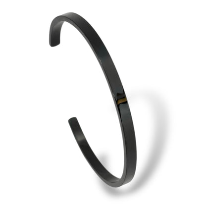 Apyrankė su juodu Black Gun padengimu (4 mm / 6 mm)