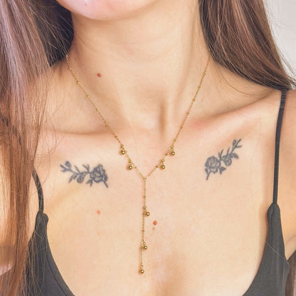 Auksuota kolje su burbuliukais