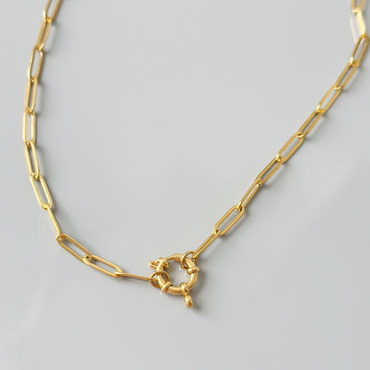 42,5cm auksuota grandinėlė "Chain"