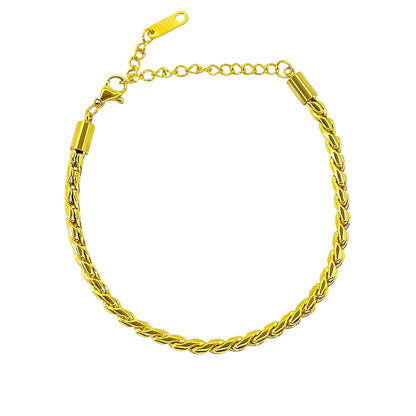 Auksuota apyrankė „Karališko pynimo“