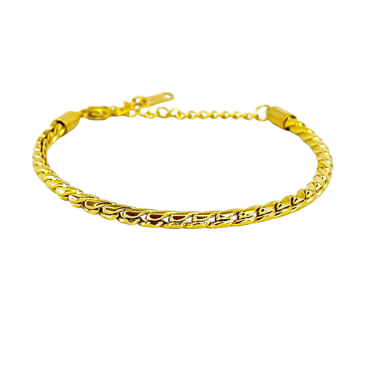 Auksuota apyrankė „Karališko pynimo“