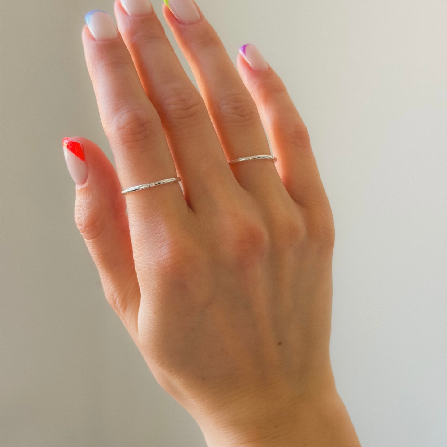Sidabrinis 1,5mm klasikinis žiedas