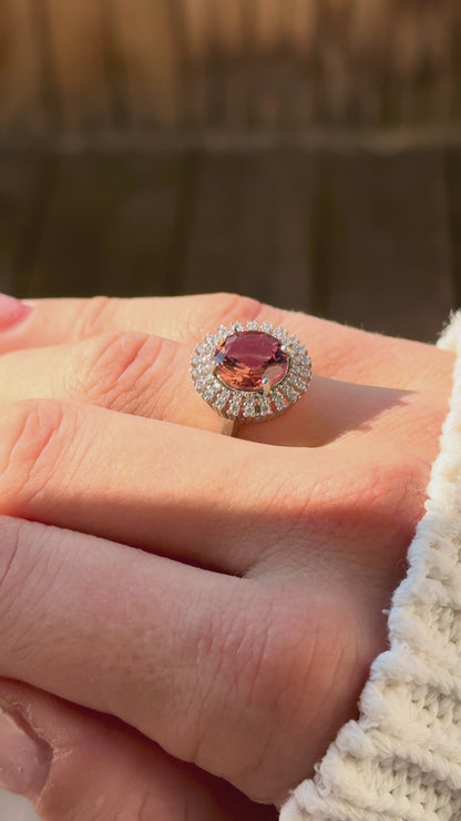 925 Sidabrinis Rodžiuotas Žiedas su Spalvą Keičiančiu Sultanitu